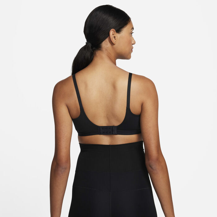 Nike Women's Alate Light-Support Nursing Sports Bra Black Nike Women's Alate Light-Support Nursing Sports Bra Black image number 1