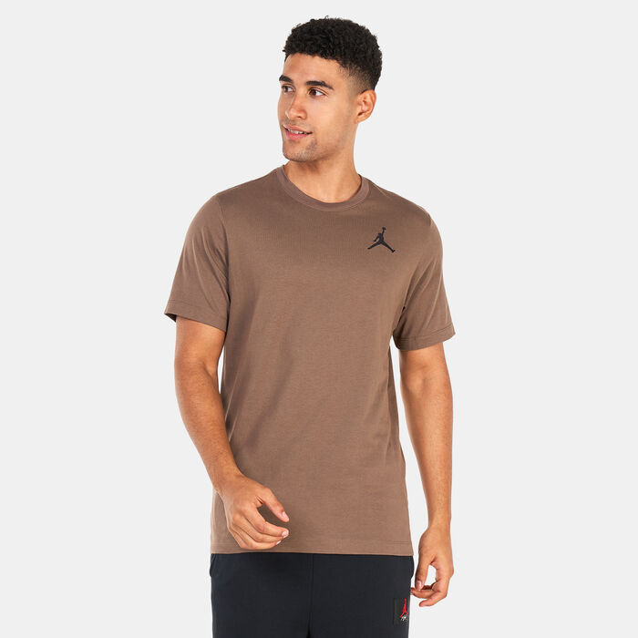 Jordan Men's Jumpman T-Shirt Brown image number 0