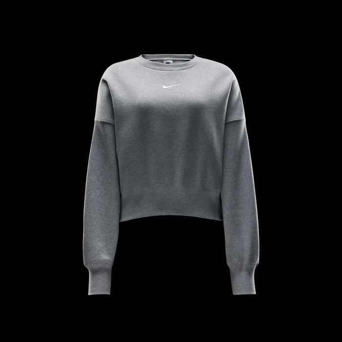 Nike Women's Sportswear Phoenix Fleece Sweatshirt Grey Nike Women's Sportswear Phoenix Fleece Sweatshirt Grey image number 5
