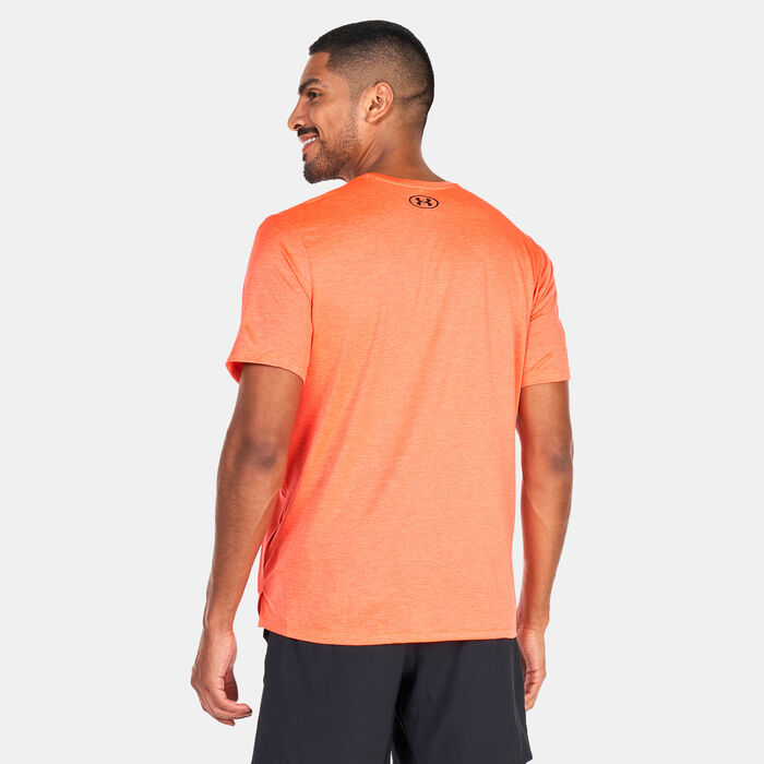 Under Armour Men's UA Tech Vent Training T-Shirt Orange Under Armour Men's UA Tech Vent Training T-Shirt Orange image number 1