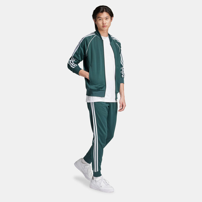 adidas Originals Men's Adicolor SST Track Pants Green adidas Originals Men's Adicolor SST Track Pants Green image number 2