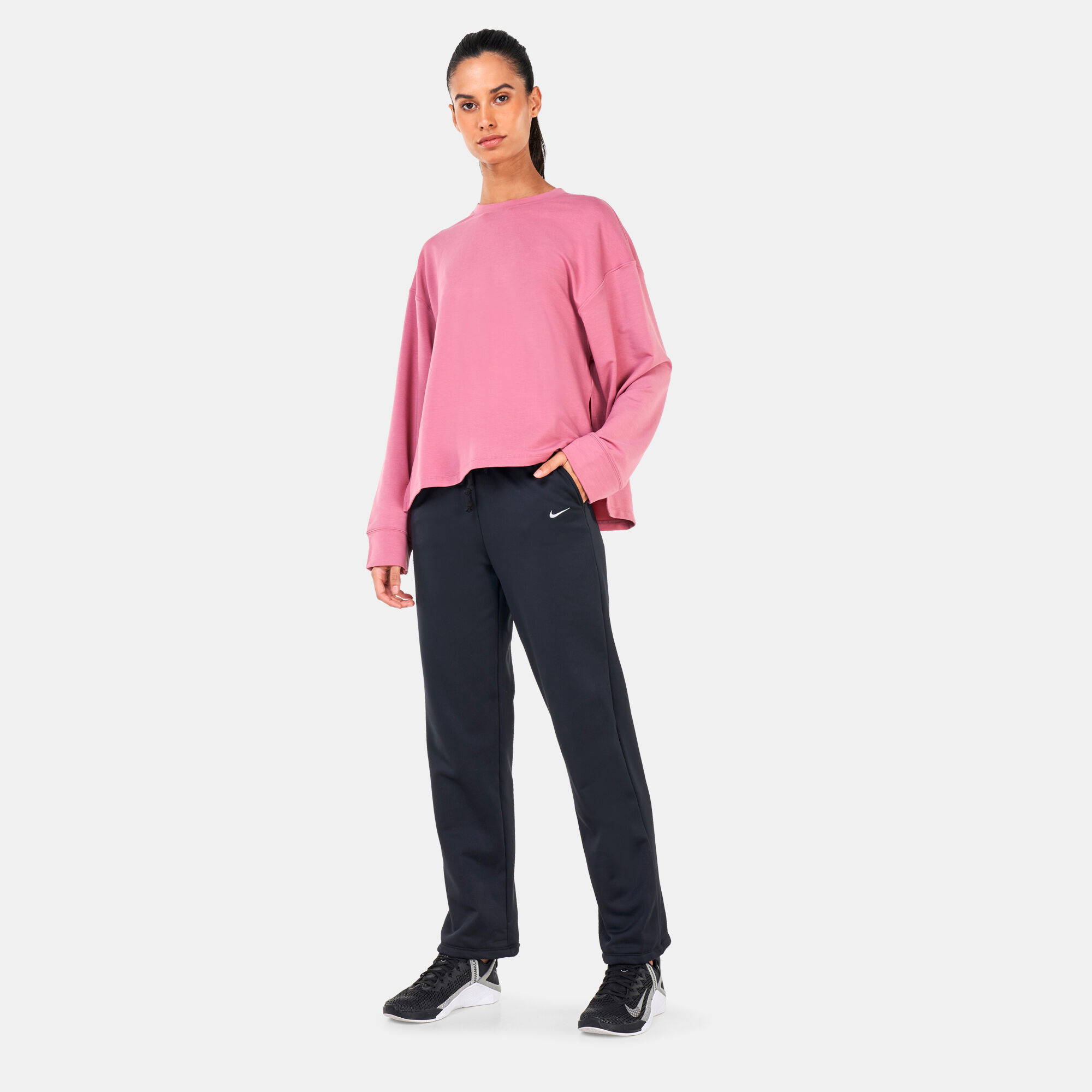 Nike women's deals therma training pants