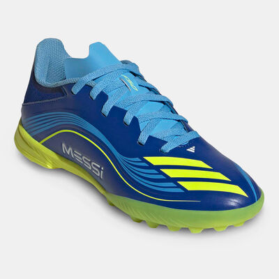 adidas Kids' F50 Messi League Turf Ground Football Shorts Blue adidas Kids' F50 Messi League Turf Ground Football Shorts Blue