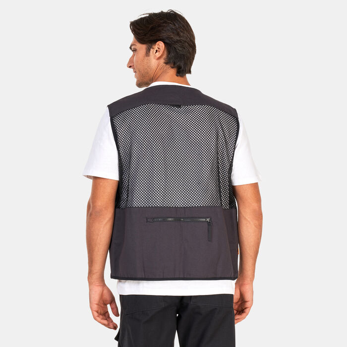 Timberland Men's Progressive Utility Multi-Pocket Vest Black Timberland Men's Progressive Utility Multi-Pocket Vest Black image number 1