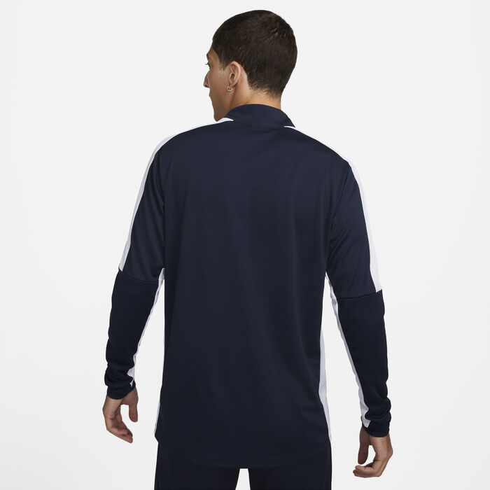 Nike Men's Academy Dri-FIT Football 1/2-Zip Top Blue Nike Men's Academy Dri-FIT Football 1/2-Zip Top Blue image number 1