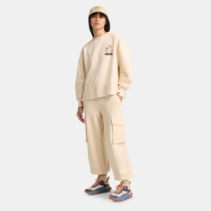 Timberland Women's Exeter River Cargo Joggers Beige image number 2