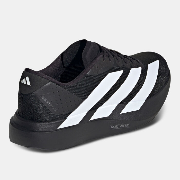 adidas Men's Adizero EVO SL Shoes Black adidas Men's Adizero EVO SL Shoes Black image number 1