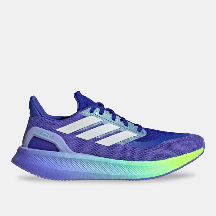 adidas Men's Pureboost 5 Running Shoes Blue image number 0