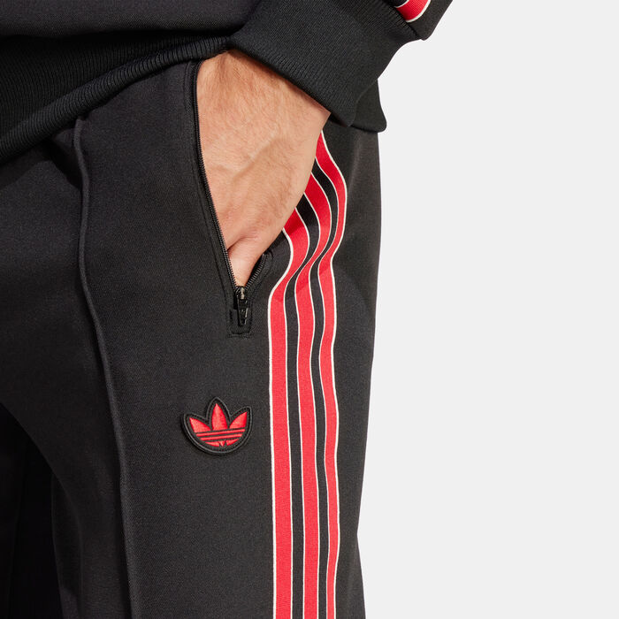 adidas Men's Manchester United Terrace Icons Track Pants Black adidas Men's Manchester United Terrace Icons Track Pants Black image number 4