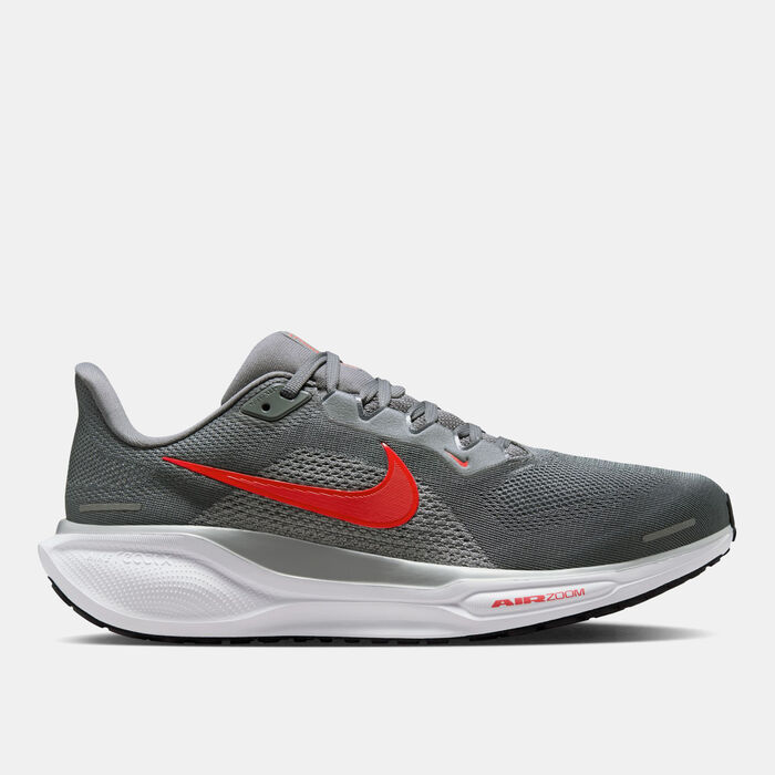 Nike Men's Pegasus 41 Road Running Shoes (Extra Wide) Grey Nike Men's Pegasus 41 Road Running Shoes (Extra Wide) Grey image number 0