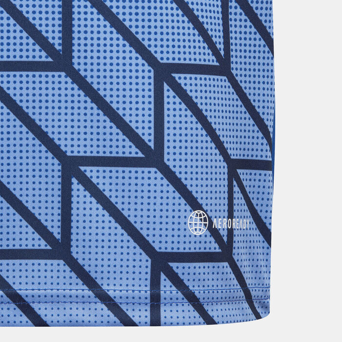adidas Kids' Team Icon 23 Football Jersey Blue image number 3