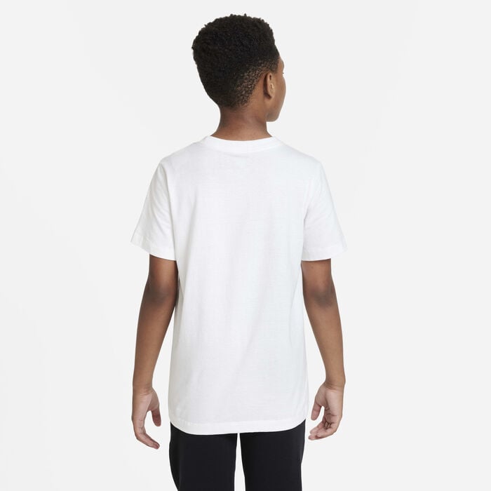 Nike Kids' Sportswear T-Shirt White Nike Kids' Sportswear T-Shirt White image number 1