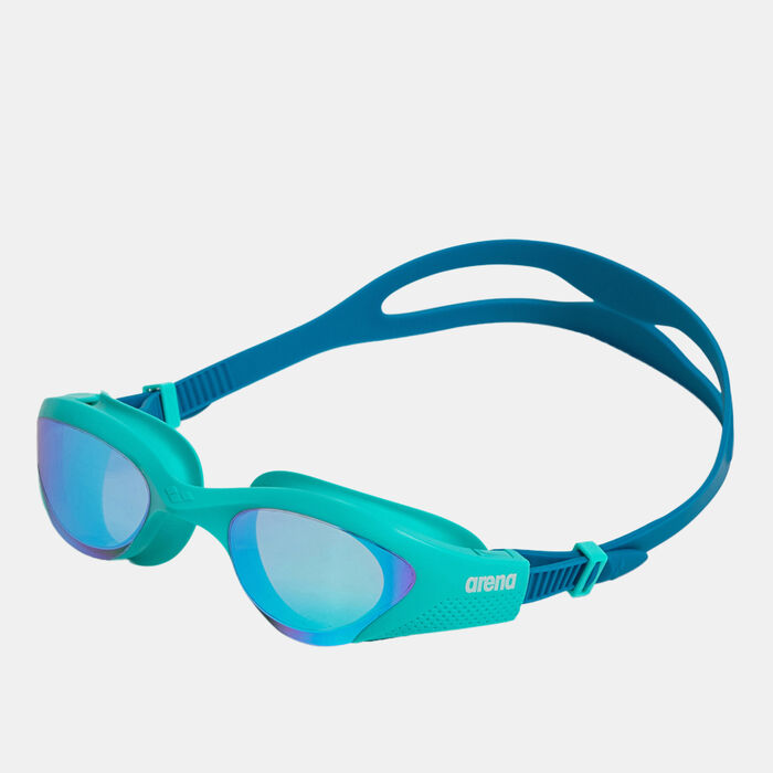 Arena The One Mirror Swimming Goggles Blue Arena The One Mirror Swimming Goggles Blue image number 2