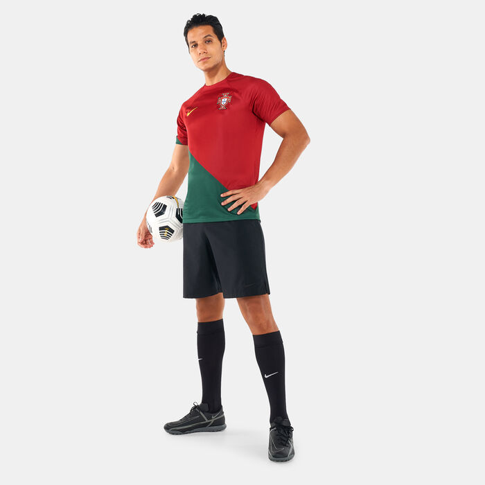 Nike Men's Portugal Dri-FIT Stadium Home Jersey - 2022/23 Red Nike Men's Portugal Dri-FIT Stadium Home Jersey - 2022/23 Red image number 2