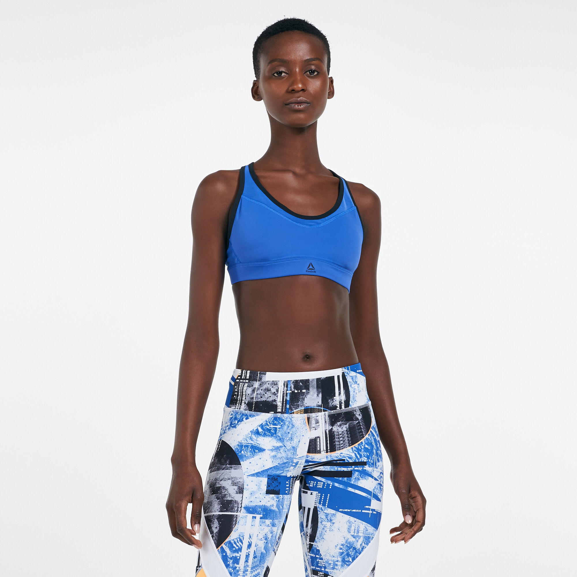 Buy Reebok Women s Hero Racer Padded Sports Bra Black in KSA SSS