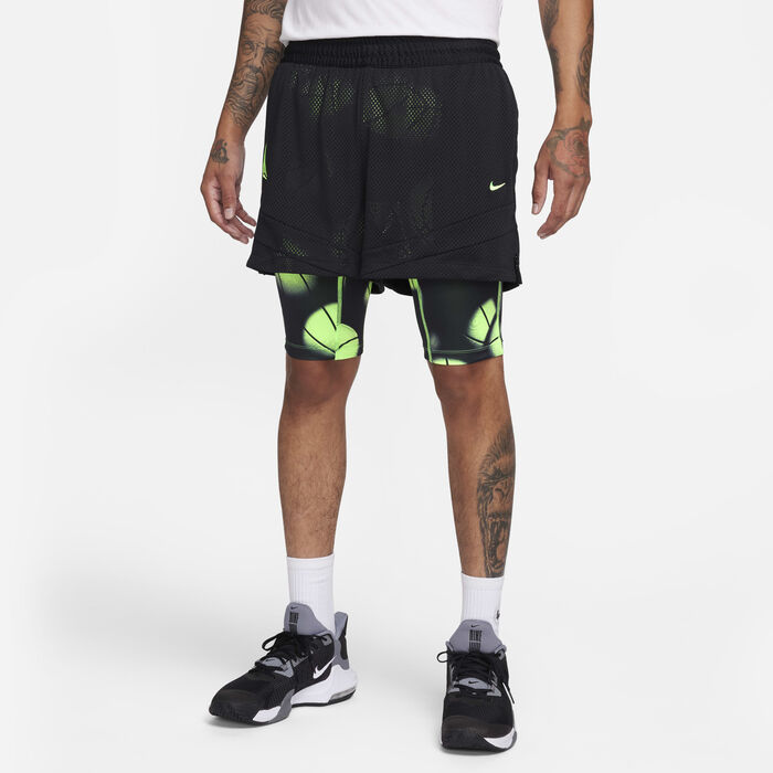 Nike Men's JA Dri-FIT 2-in-1 Basketball Shorts Black Nike Men's JA Dri-FIT 2-in-1 Basketball Shorts Black image number 0