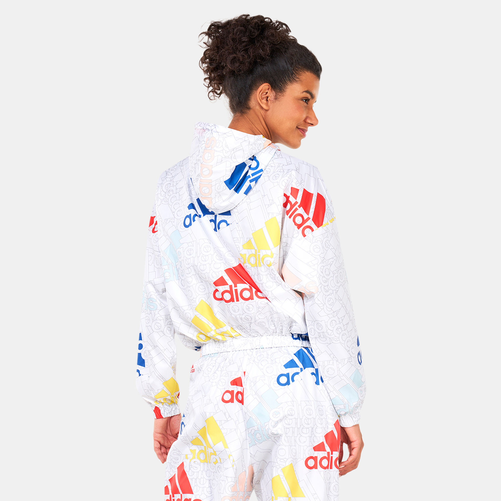 Multi colored windbreaker jacket store