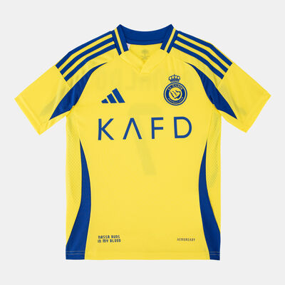adidas Kids' Al Nassr 24/25 Home Football Jersey yellow