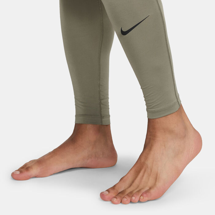 Nike Men's Pro Dri-FIT Training Tights Green image number 4