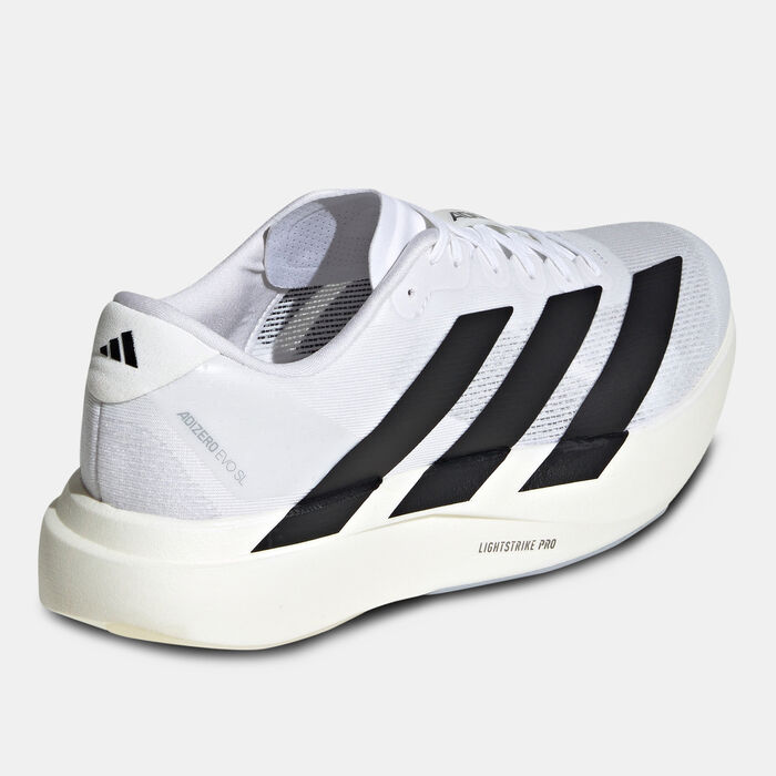 adidas Men's Adizero EVO SL Shoes White adidas Men's Adizero EVO SL Shoes White image number 1