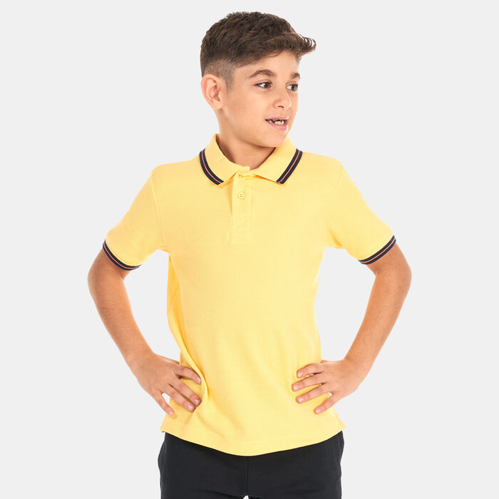 Sun and Sand Sports Kids' Polo Shirt yellow Sun and Sand Sports Kids' Polo Shirt yellow image number 0