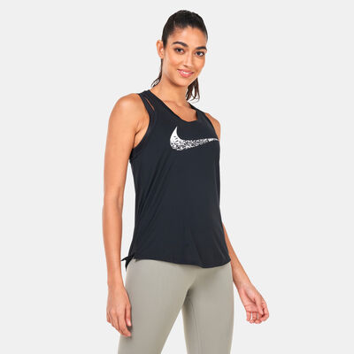 Nike Women's Swoosh Run Tank Top Black
