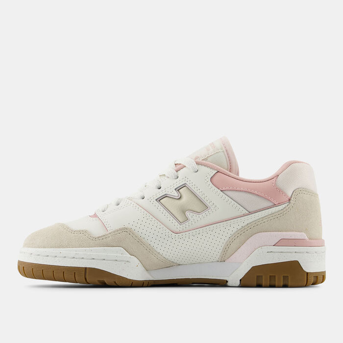 New Balance Women's BB550 Shoes White New Balance Women's BB550 Shoes White image number 2