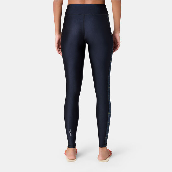 COEGA Women's Swimming Leggings Black COEGA Women's Swimming Leggings Black image number 1