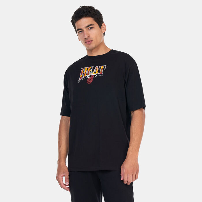New Era Men's NBA Miami Heat Championship T-Shirt Black New Era Men's NBA Miami Heat Championship T-Shirt Black image number 0