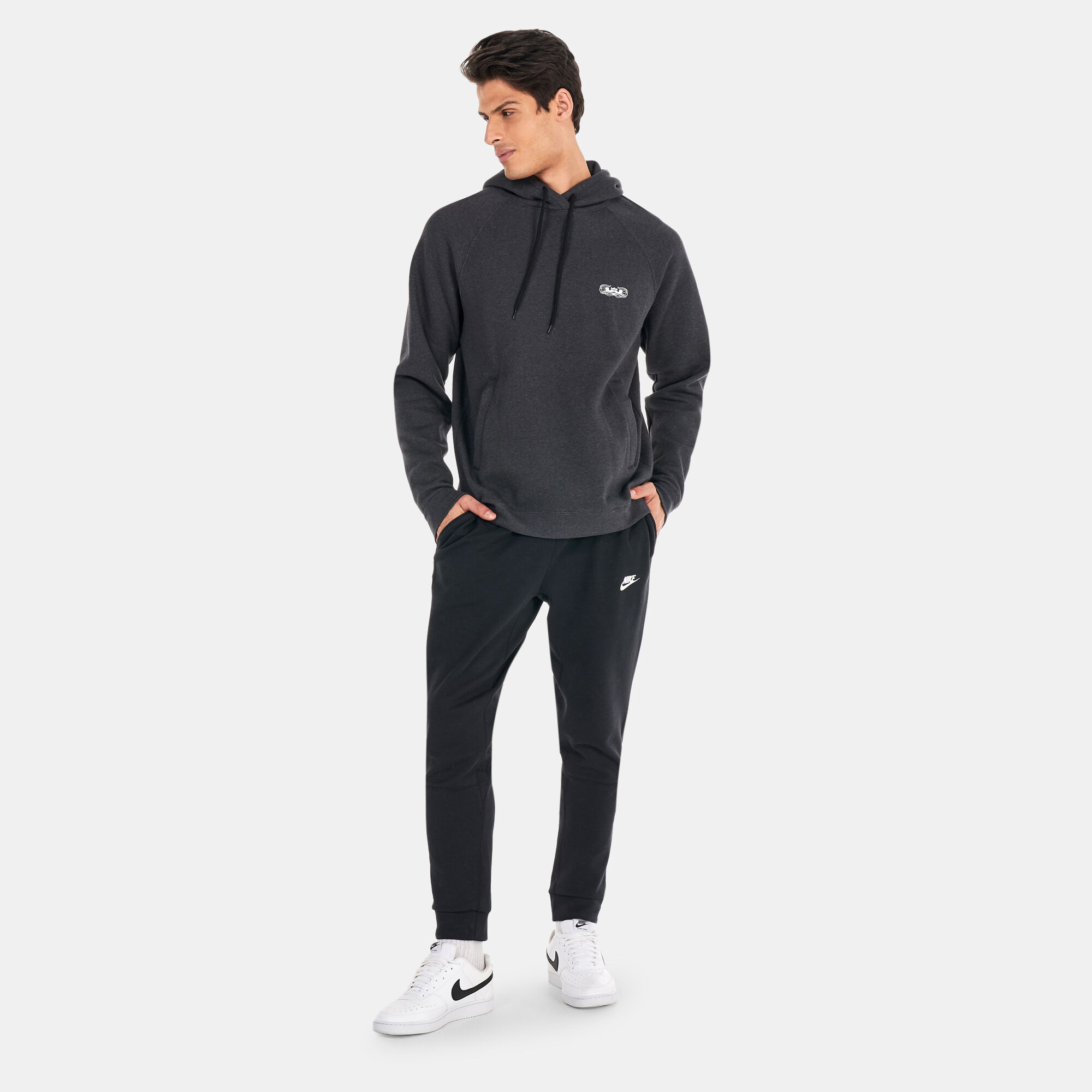 Men s LeBron James Pullover Hoodie Black Nike in KSA SSS
