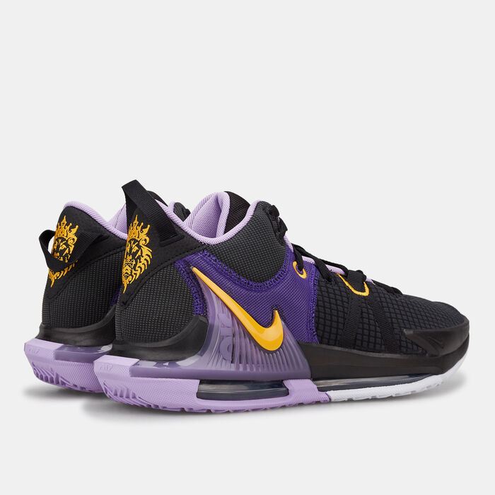 Buy Nike Men's LeBron Witness 7 Basketball Shoe Purple in KSA -SSS