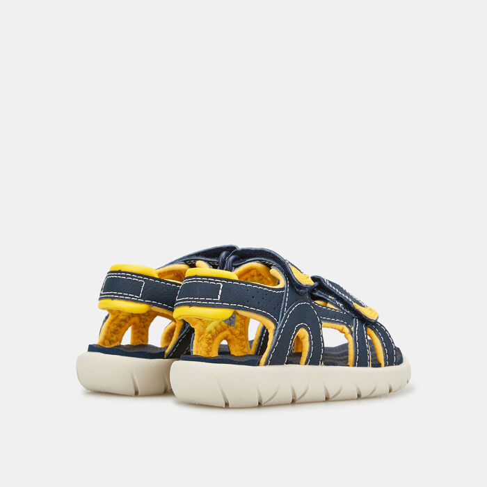 Timberland Kids' Perkins Row 2-Strap Sandals Blue image number 2