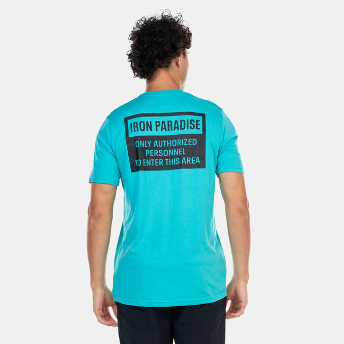 Under Armour Men's Project Rock LC Brahma T-Shirt Green Under Armour Men's Project Rock LC Brahma T-Shirt Green image number 1