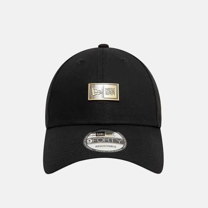 New Era Men's Badge 9FORTY Adjustable Cap Black New Era Men's Badge 9FORTY Adjustable Cap Black image number 0