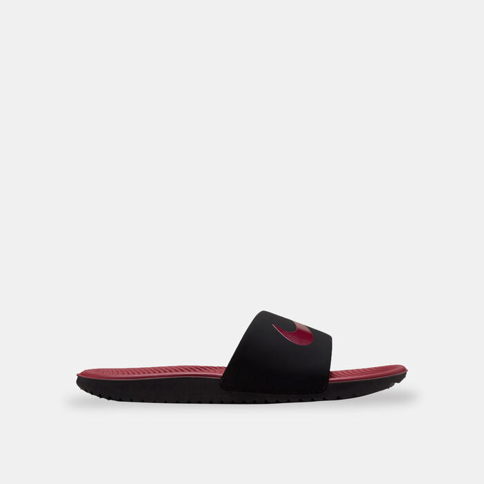 Nike Kids' Kawa Slides Black Nike Kids' Kawa Slides Black image number 1