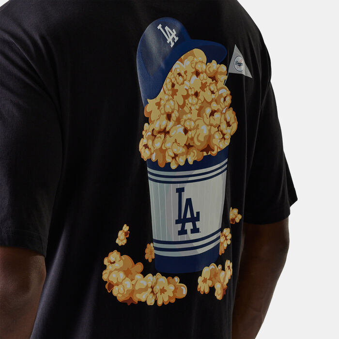 New Era Men's MLB Los Angeles Dodgers Food Graphic T-Shirt Black New Era Men's MLB Los Angeles Dodgers Food Graphic T-Shirt Black image number 4