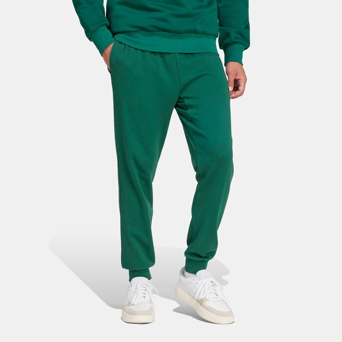 adidas Men's Essentials Feelcozy Sweatpants Green adidas Men's Essentials Feelcozy Sweatpants Green image number 0