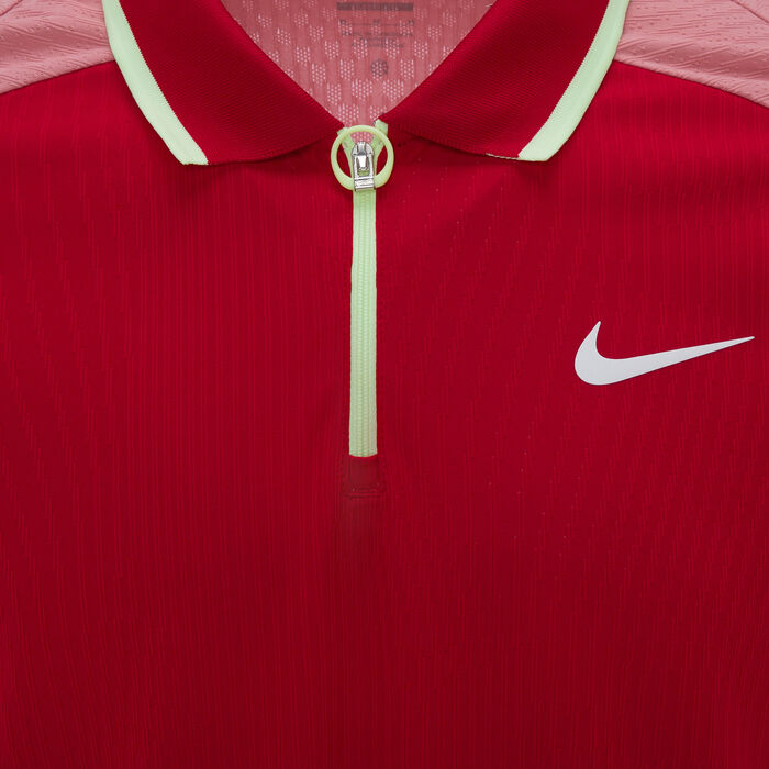 Nike Men's Court Slam Dri-FIT ADV Tennis Polo Shirt Red Nike Men's Court Slam Dri-FIT ADV Tennis Polo Shirt Red image number 2