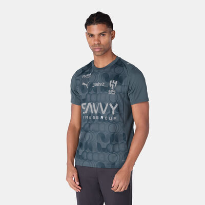 PUMA Men's Al Hilal 25/26 Away Replica Football Jersey Grey PUMA Men's Al Hilal 25/26 Away Replica Football Jersey Grey