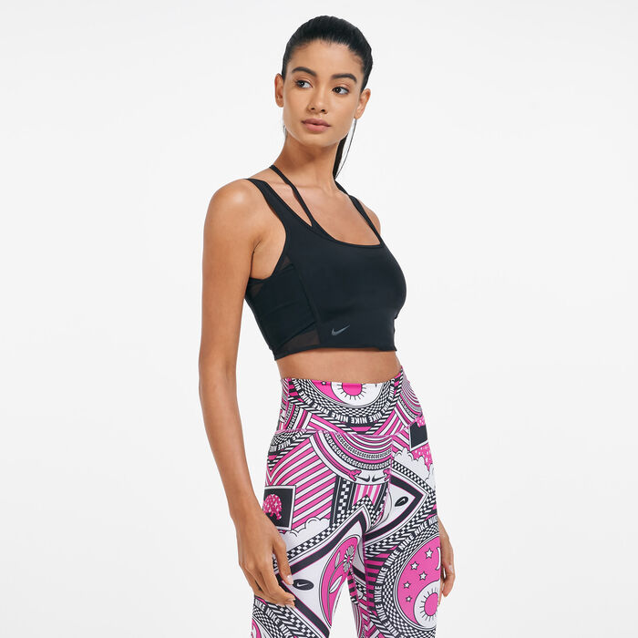 Nike Women's City Ready Training Cropped Tank Top Black image number 0