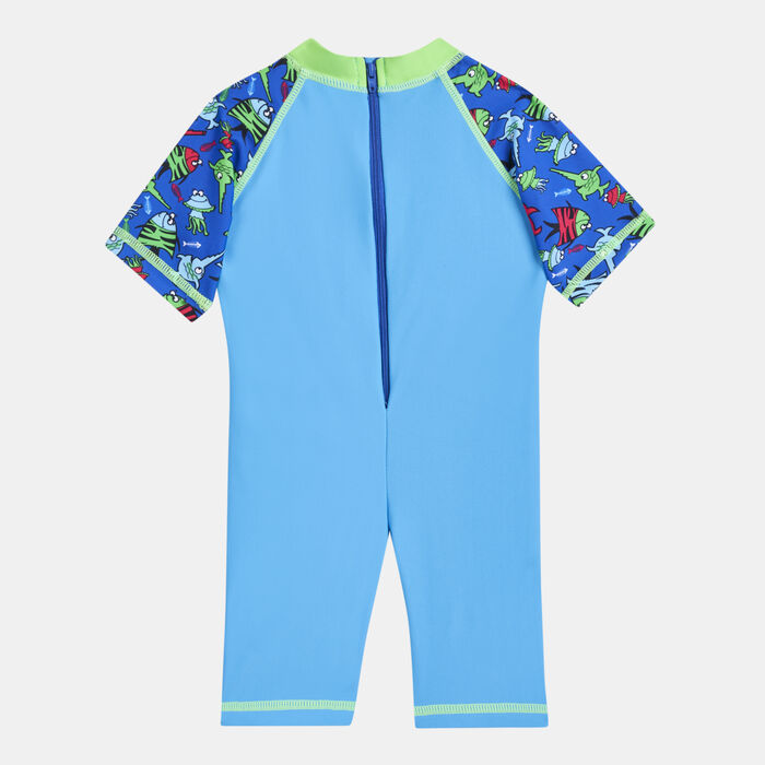 Kids' Sea Saw Sun Protection One-Piece Swimsuit Kids' Sea Saw Sun Protection One-Piece Swimsuit image number 1