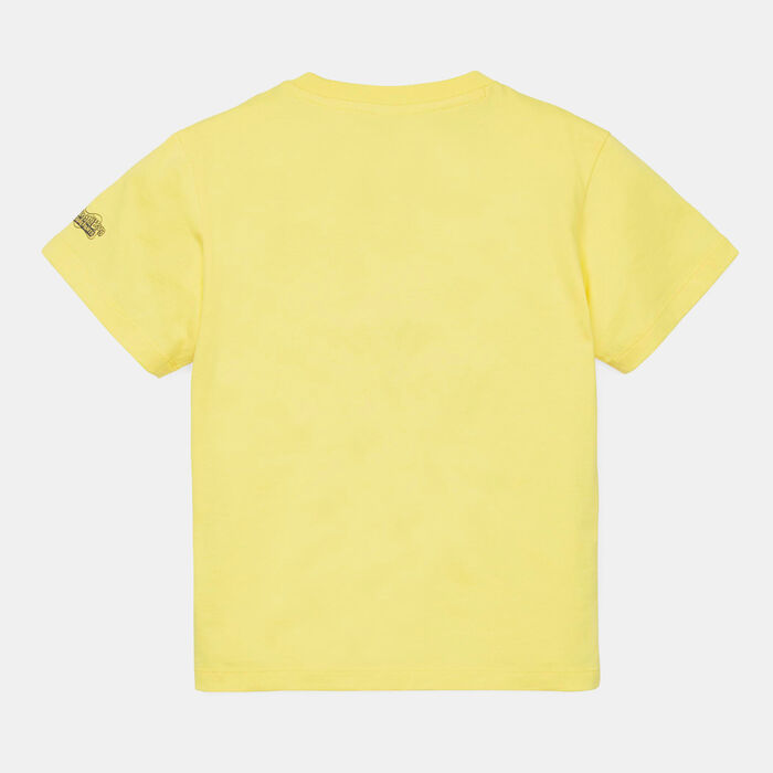 PUMA Kids' x SpongeBob T-Shirt yellow image number 1