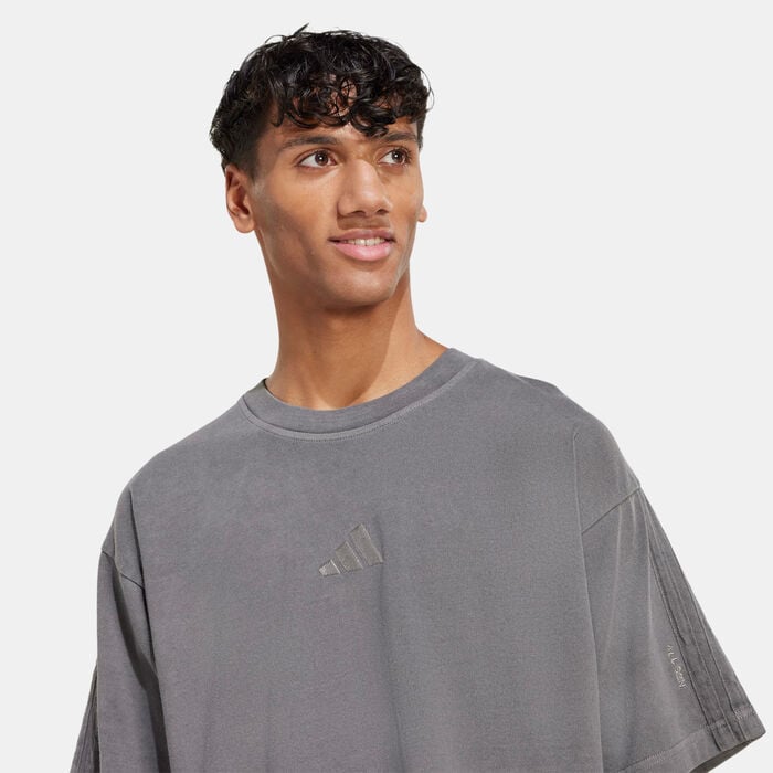 adidas Men's ALL SZN Washed T-Shirt Black adidas Men's ALL SZN Washed T-Shirt Black image number 3