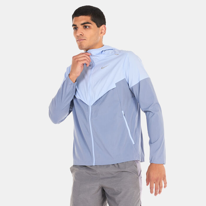 Nike Men's Windrunner Running Jacket Blue Nike Men's Windrunner Running Jacket Blue image number 0