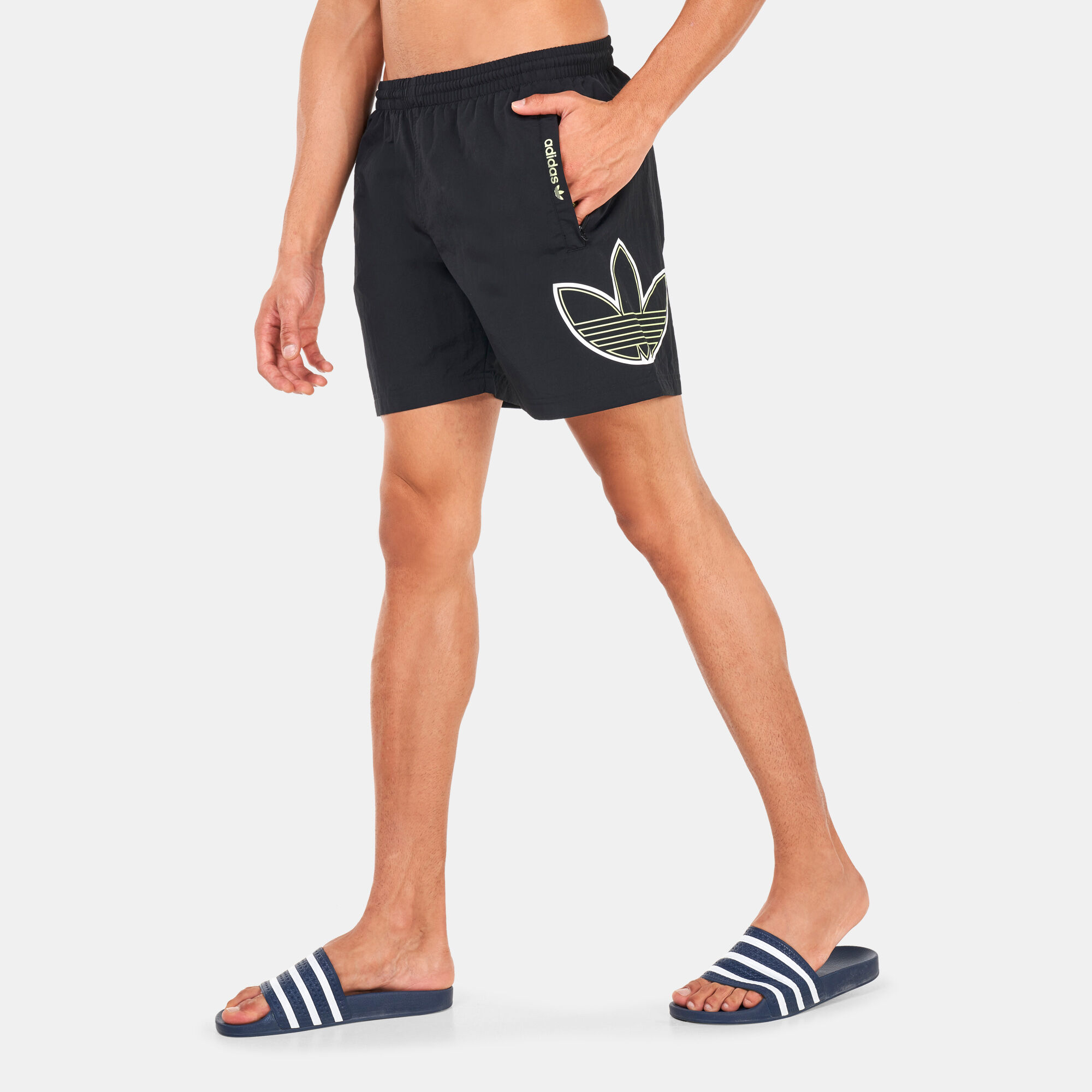 Buy adidas Originals Men's SPRT Swim Shorts Black in KSA -SSS