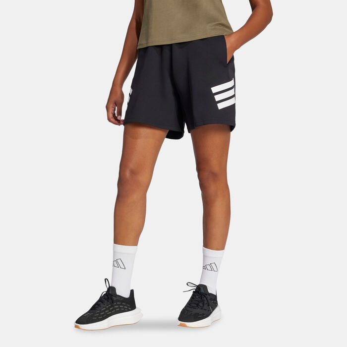 adidas Women's Future Icons Shorts Black adidas Women's Future Icons Shorts Black image number 0