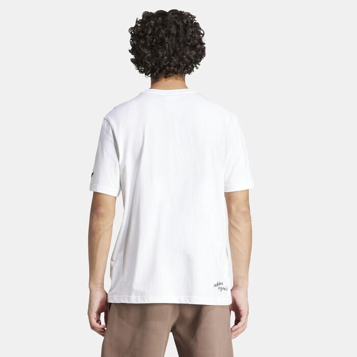adidas Originals Men's Adi Pic T-Shirt White adidas Originals Men's Adi Pic T-Shirt White image number 1