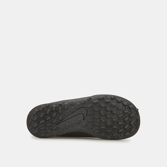 Nike Kids' Mercurial Vapor 16 Club Turf Ground Football Shoes Black Nike Kids' Mercurial Vapor 16 Club Turf Ground Football Shoes Black image number 3