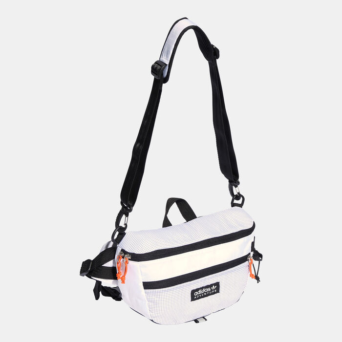 adidas Originals Adventure Waist Bag Large White adidas Originals Adventure Waist Bag Large White image number 2