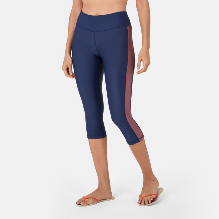 COEGA Women's 3/4 Swimming Leggings Blue image number 0